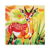 Colorful Deer Savanna Art Print Poster Poster - Blululi