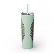 Colorful Mandala 20oz Skinny Tumbler - Hot/Cold Mug - Blululi