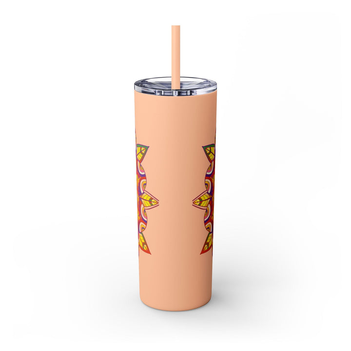 Colorful Mandala 20oz Tumbler - Hot/Cold Drinks Mug - Blululi