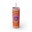 Colorful Mandala 20oz Tumbler - Hot/Cold Drinks Mug - Blululi