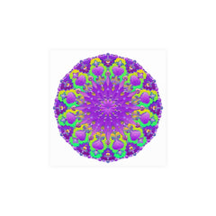 Colorful Mandala Art Poster - Intricate Design Poster - Blululi