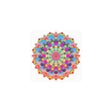 Colorful Mandala Art Poster - Stained Glass Design Poster - Blululi
