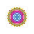 Colorful Mandala Art Print - Boho Home Decor Poster - Blululi