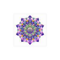 Colorful Mandala Art Print - Boho Wall Decor Poster - Blululi