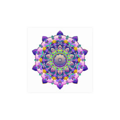 Colorful Mandala Art Print - Boho Wall Decor Poster - Blululi