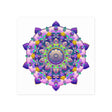 Colorful Mandala Art Print - Boho Wall Decor Poster - Blululi