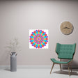 Colorful Mandala Art Print - Intricate Design Poster - Blululi