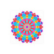 Colorful Mandala Art Print - Intricate Design Poster - Blululi