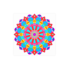 Colorful Mandala Art Print - Intricate Design Poster - Blululi