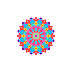 Colorful Mandala Art Print - Intricate Design Poster - Blululi