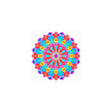Colorful Mandala Art Print - Intricate Design Poster - Blululi