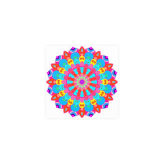 Colorful Mandala Art Print - Intricate Design Poster - Blululi
