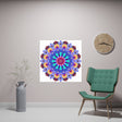 Colorful Mandala Art Print - Spiritual Decor Poster - Blululi