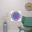Colorful Mandala Art Print - Spiritual Decor Poster - Blululi