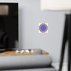 Colorful Mandala Art Print - Spiritual Decor Poster - Blululi