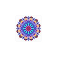 Colorful Mandala Art Print - Spiritual Decor Poster - Blululi