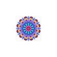 Colorful Mandala Art Print - Spiritual Decor Poster - Blululi