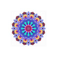Colorful Mandala Art Print - Spiritual Decor Poster - Blululi