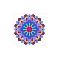 Colorful Mandala Art Print - Spiritual Decor Poster - Blululi