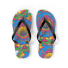 Colorful Mandala Flip Flops - Bohemian Beach Style Shoes - Blululi