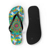 Colorful Mandala Flip Flops - Bohemian Beach Style Shoes - Blululi