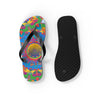 Colorful Mandala Flip Flops - Bohemian Beach Style Shoes - Blululi