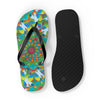 Colorful Mandala Flip Flops - Bohemian Beach Style Shoes - Blululi