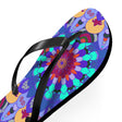 Colorful Mandala Flip Flops - Bohemian Beach Style Shoes - Blululi