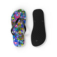 Colorful Mandala Flip Flops - Bohemian Beach Vibes Shoes - Blululi