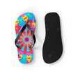 Colorful Mandala Flip Flops - Boho Summer Style Shoes - Blululi
