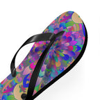 Colorful Mandala Flip Flops - Peace & Harmony Shoes - Blululi