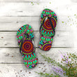 Colorful Mandala Flip Flops - Peace & Tranquility Shoes - Blululi