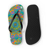 Colorful Mandala Flip Flops - Spiritual Vibes Shoes - Blululi