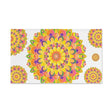 Colorful Mandala Hand Towel - Intricate Design Home Decor - Blululi