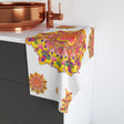 Colorful Mandala Hand Towel - Spiritual Peace Home Decor - Blululi