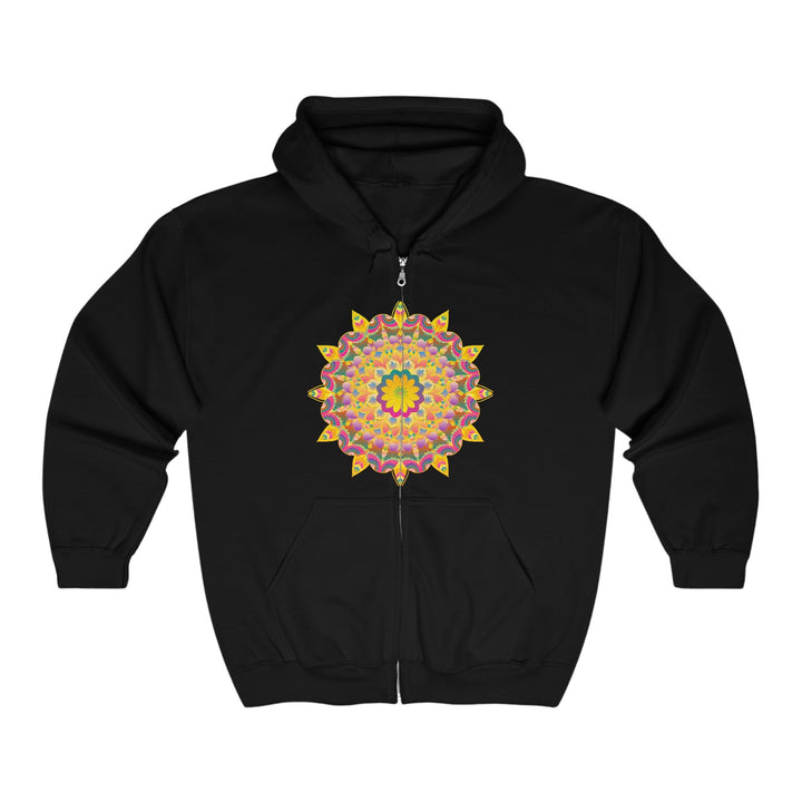 Colorful Mandala Hoodie - Bohemian Style Hoodie - Blululi