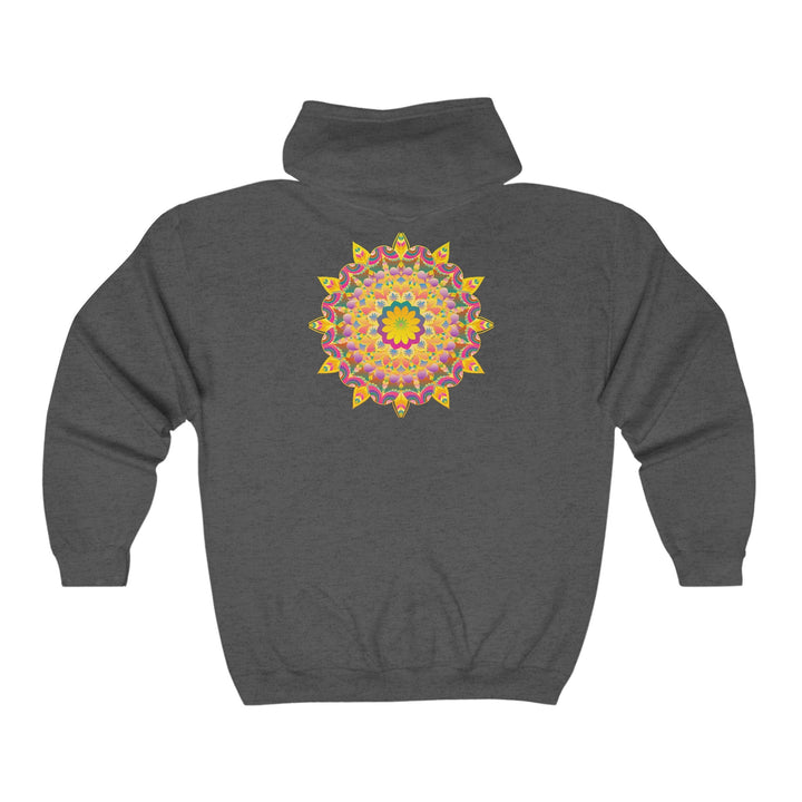 Colorful Mandala Hoodie - Bohemian Style Hoodie - Blululi