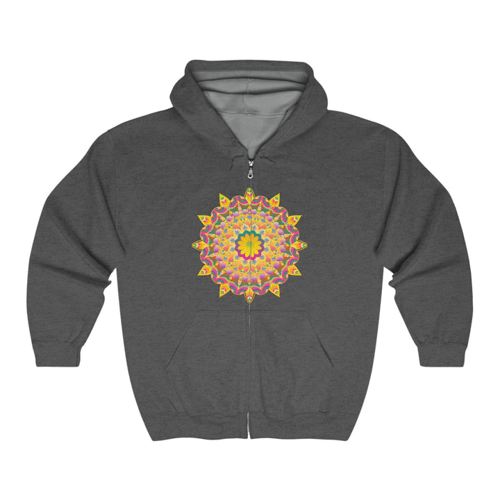 Colorful Mandala Hoodie - Bohemian Style Hoodie - Blululi