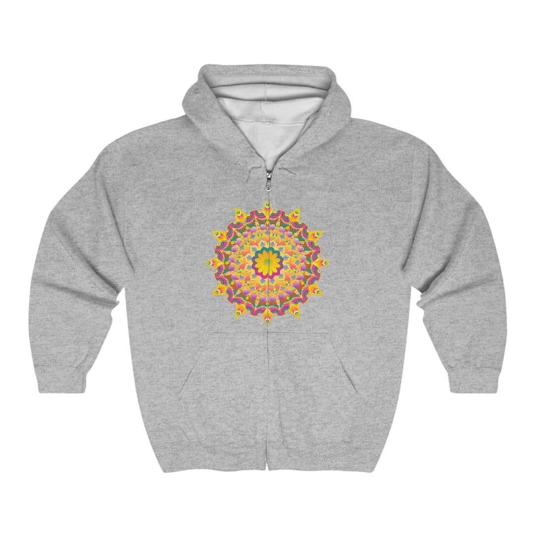 Colorful Mandala Hoodie - Bohemian Style Hoodie - Blululi