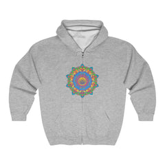 Colorful Mandala Hoodie - Intricate Design Hoodie - Blululi