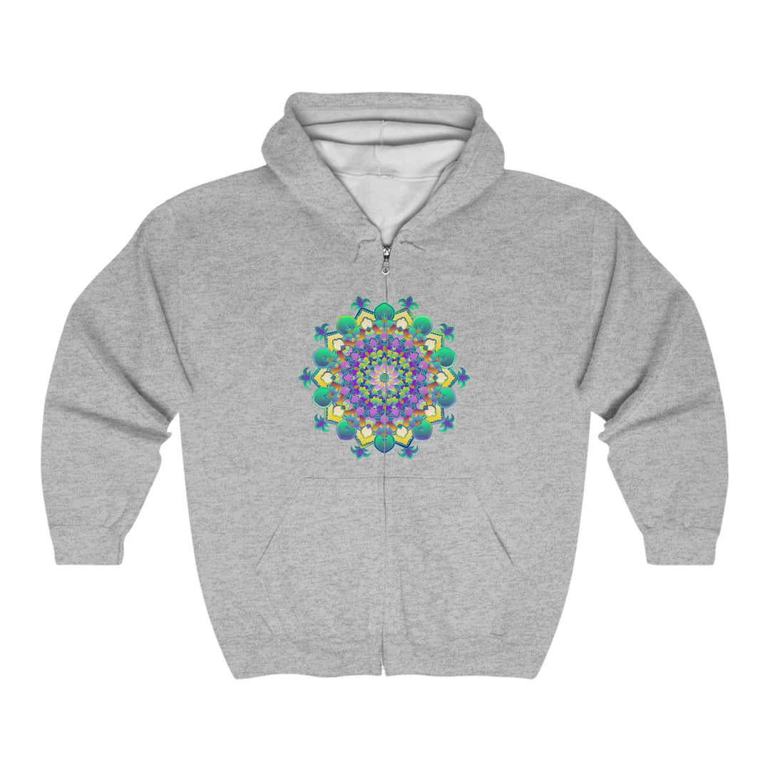 Colorful Mandala Hoodie - Meditation & Relaxation Hoodie - Blululi