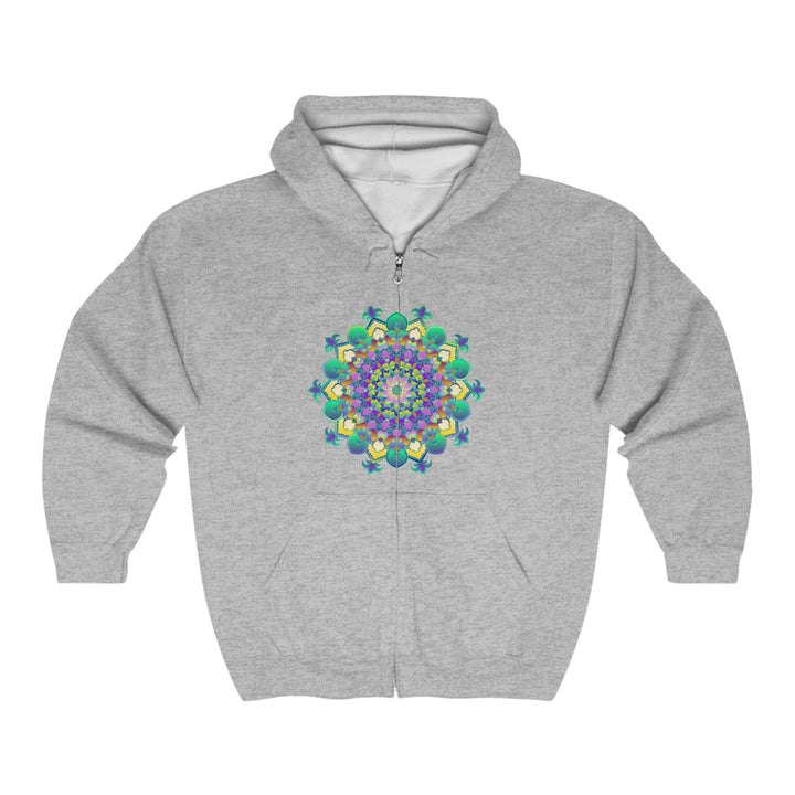 Colorful Mandala Hoodie - Meditation & Relaxation Hoodie - Blululi