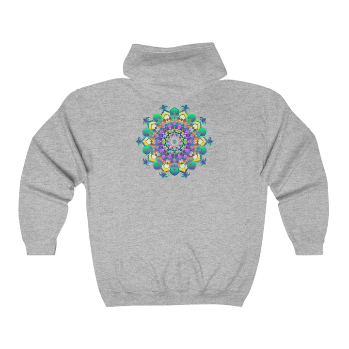 Colorful Mandala Hoodie - Meditation & Relaxation Hoodie - Blululi