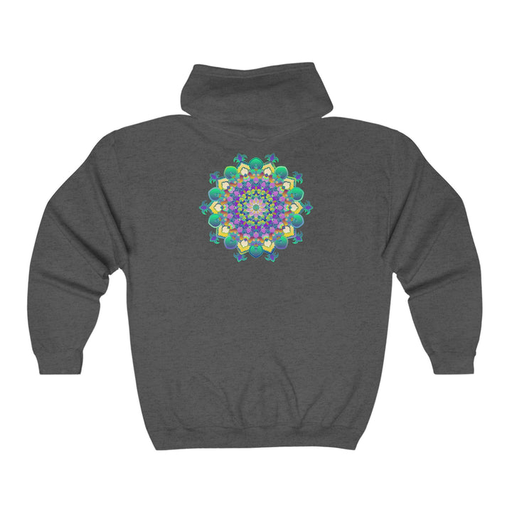 Colorful Mandala Hoodie - Meditation & Relaxation Hoodie - Blululi