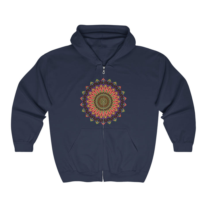 Colorful Mandala Hoodie - Psychedelic Art Hoodie - Blululi