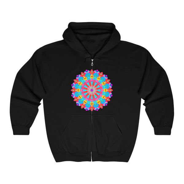 Colorful Mandala Hoodie - Psychedelic Art Hoodie - Blululi