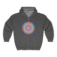 Colorful Mandala Hoodie - Psychedelic Art Hoodie - Blululi