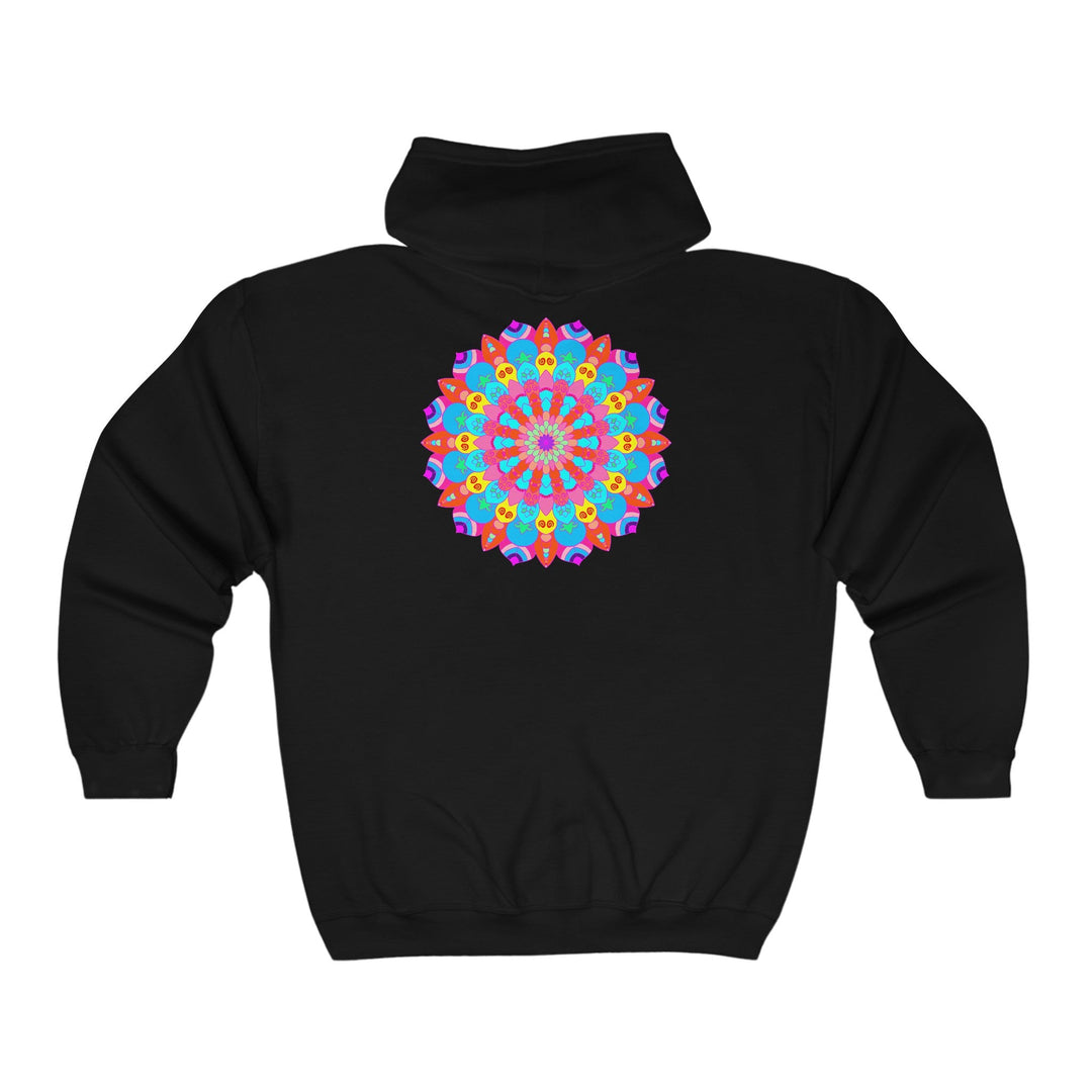 Colorful Mandala Hoodie - Psychedelic Art Hoodie - Blululi