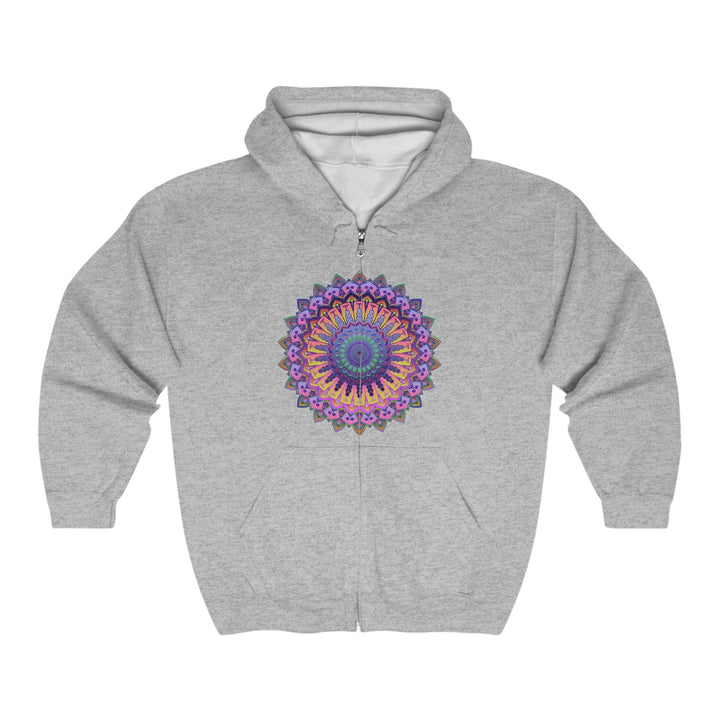 Colorful Mandala Hoodie - Psychedelic Art Hoodie - Blululi