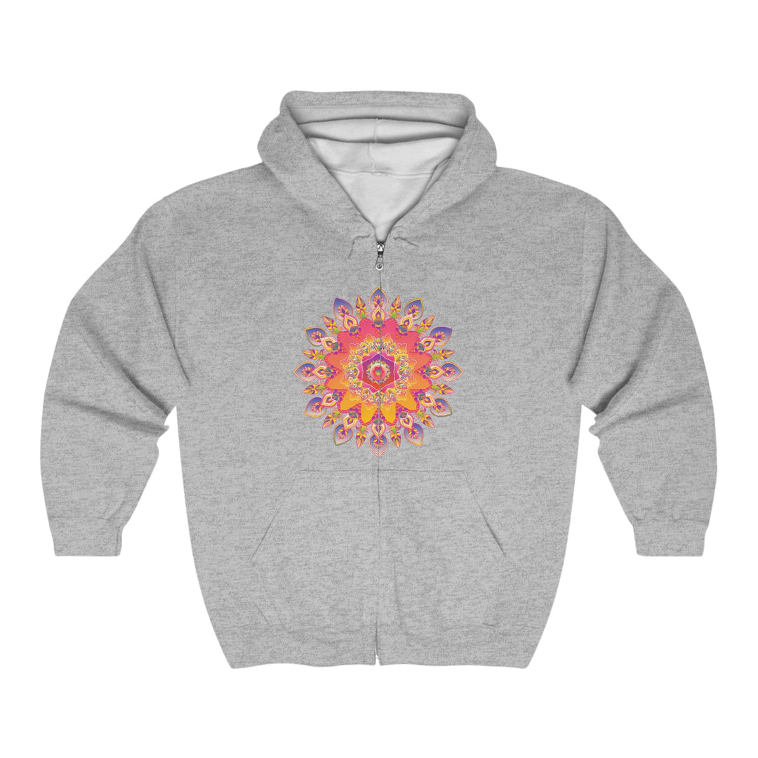 Colorful Mandala Hoodie - Psychedelic Art Hoodie - Blululi